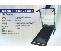 Manual Roller Jogger With Bearing For Home & Club Usage